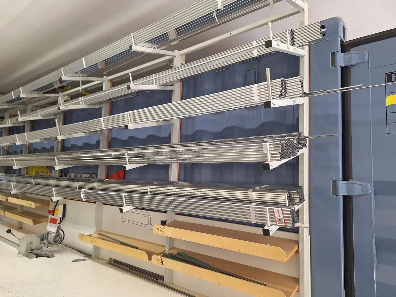 1 Stk. Kragarmregal - Regał magazynowy: zdjęcie 2 1 Stk. Kragarmregal - Regał magazynowy: zdjęcie 2