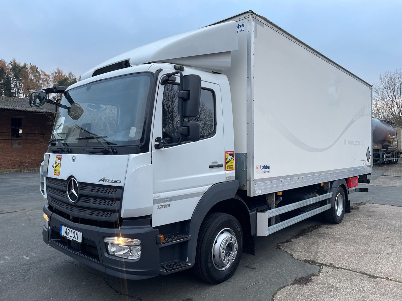 Mercedes-Benz Atego 1218 4x2 Koffer/FULL-ADR/EXIII/LBW/AC/EU6d - Samochód ciężarowy furgon: zdjęcie 3 Mercedes-Benz Atego 1218 4x2 Koffer/FULL-ADR/EXIII/LBW/AC/EU6d - Samochód ciężarowy furgon: zdjęcie 3