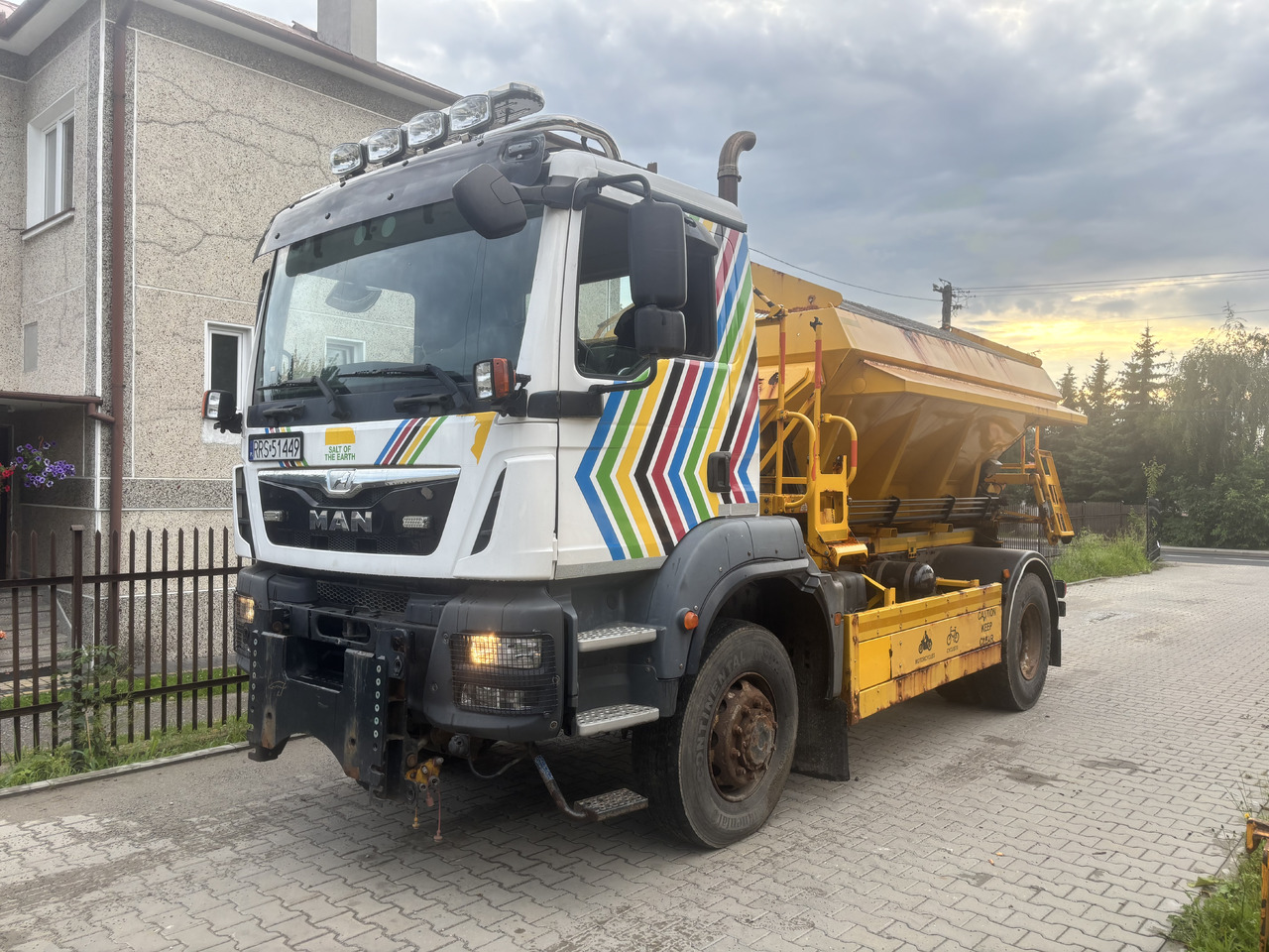 MAN TGM 18.290 4X4 BB GRITTER/SPREADER/PLOUGH - Maszyna do odśnieżania: zdjęcie 2 MAN TGM 18.290 4X4 BB GRITTER/SPREADER/PLOUGH - Maszyna do odśnieżania: zdjęcie 2