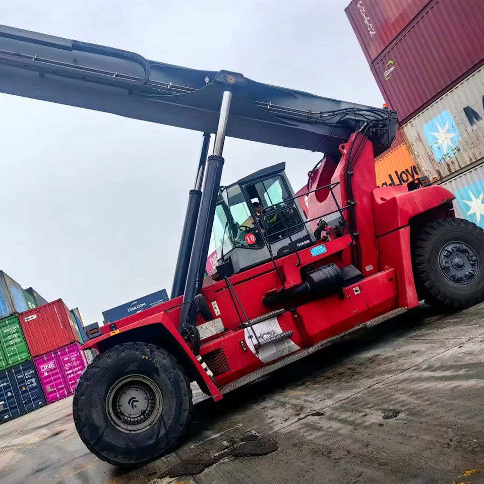 Kalmar DRF450 Sweden Kalmar Used 45 Ton Reach Stacker for Containers to Popularly Sell - Reach stacker: zdjęcie 1 Kalmar DRF450 Sweden Kalmar Used 45 Ton Reach Stacker for Containers to Popularly Sell - Reach stacker: zdjęcie 1