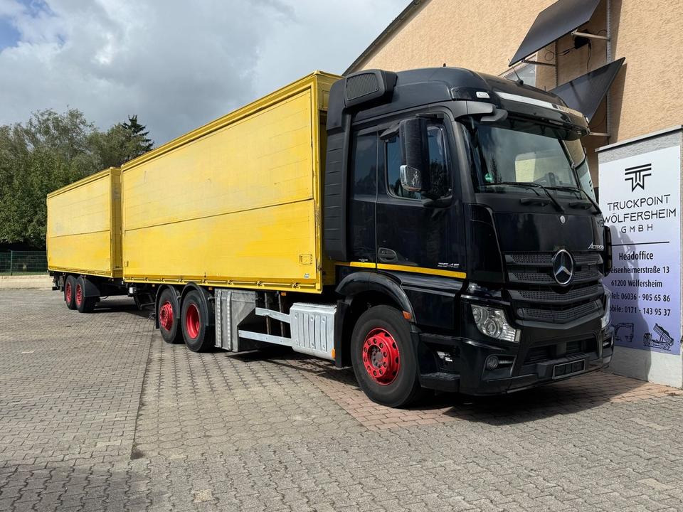 Mercedes-Benz Actros2545/2xLBW/Retarder/Lenk-Lift/Top-Zustand - Samochód ciężarowy furgon: zdjęcie 1 Mercedes-Benz Actros2545/2xLBW/Retarder/Lenk-Lift/Top-Zustand - Samochód ciężarowy furgon: zdjęcie 1