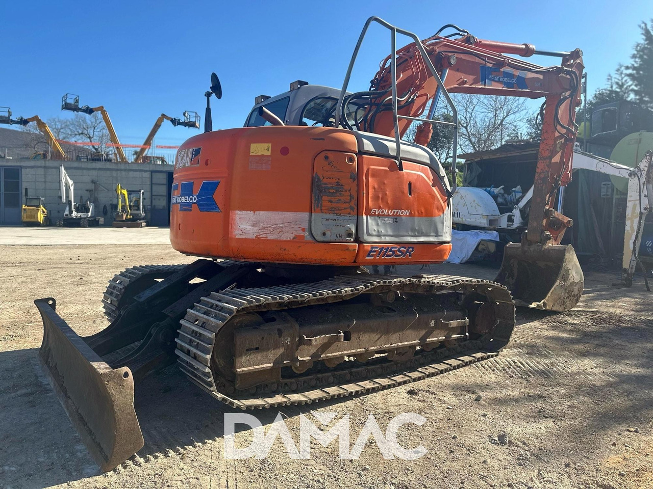 FIAT KOBELCO E115SR - Koparka gąsienicowa: zdjęcie 3 FIAT KOBELCO E115SR - Koparka gąsienicowa: zdjęcie 3