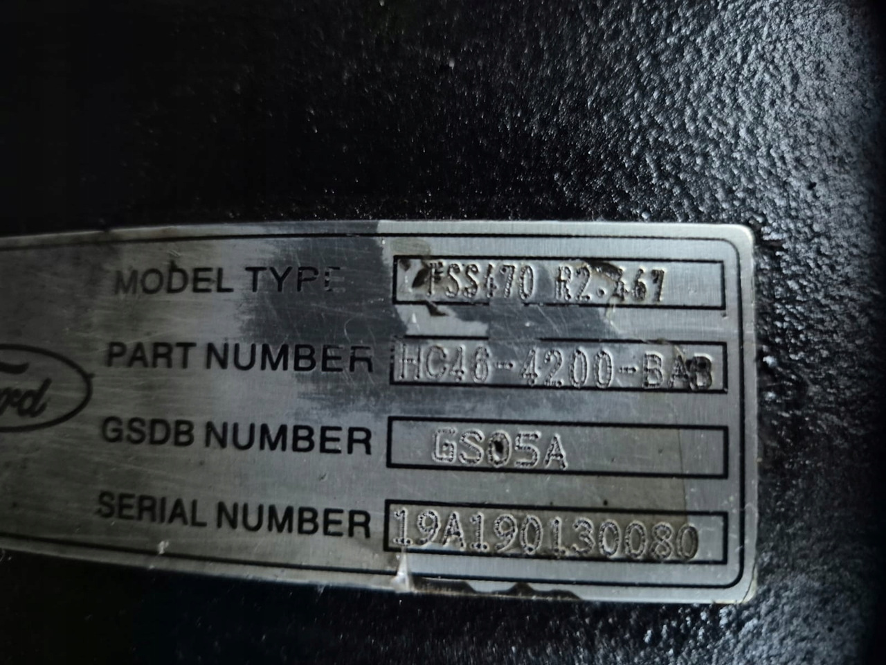 FORD WKŁAD MOSTU DYFER GŁÓWKA FORD F-MAX 500 CARGO FSS470 R2.467 HC 46-4200-BAB - Dyferencjał do Samochodów ciężarowych: zdjęcie 3 FORD WKŁAD MOSTU DYFER GŁÓWKA FORD F-MAX 500 CARGO FSS470 R2.467 HC 46-4200-BAB - Dyferencjał do Samochodów ciężarowych: zdjęcie 3