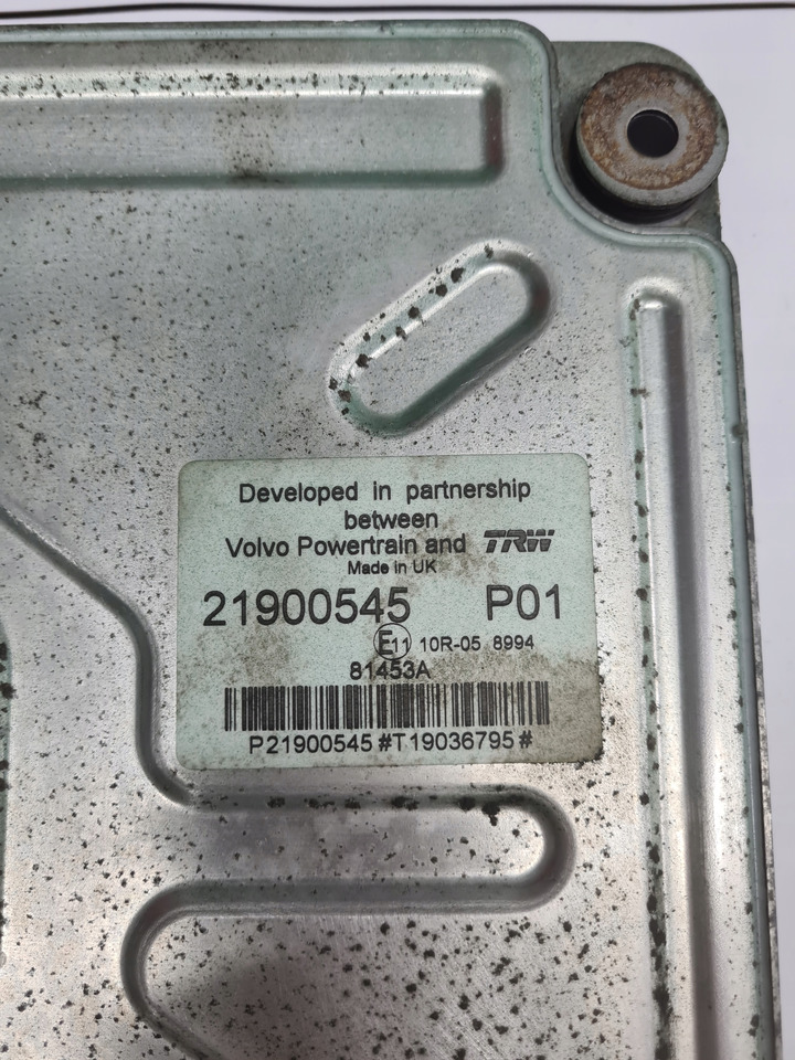 VOLVO KASETA KOMPUTER SILNIKA RENAULT GAMA T RANGE VOLVO FH 4 FM 4 21900545-P01 - ECU do Samochodów ciężarowych: zdjęcie 5 VOLVO KASETA KOMPUTER SILNIKA RENAULT GAMA T RANGE VOLVO FH 4 FM 4 21900545-P01 - ECU do Samochodów ciężarowych: zdjęcie 5