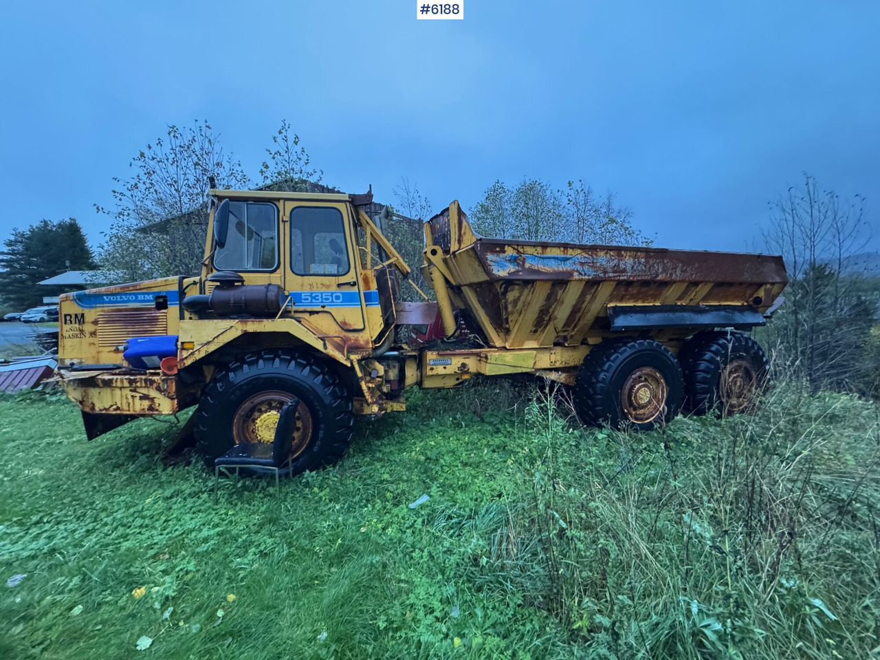 1985 Volvo BM 5350B 6x6 dumper - Wozidło przegubowe: zdjęcie 3 1985 Volvo BM 5350B 6x6 dumper - Wozidło przegubowe: zdjęcie 3