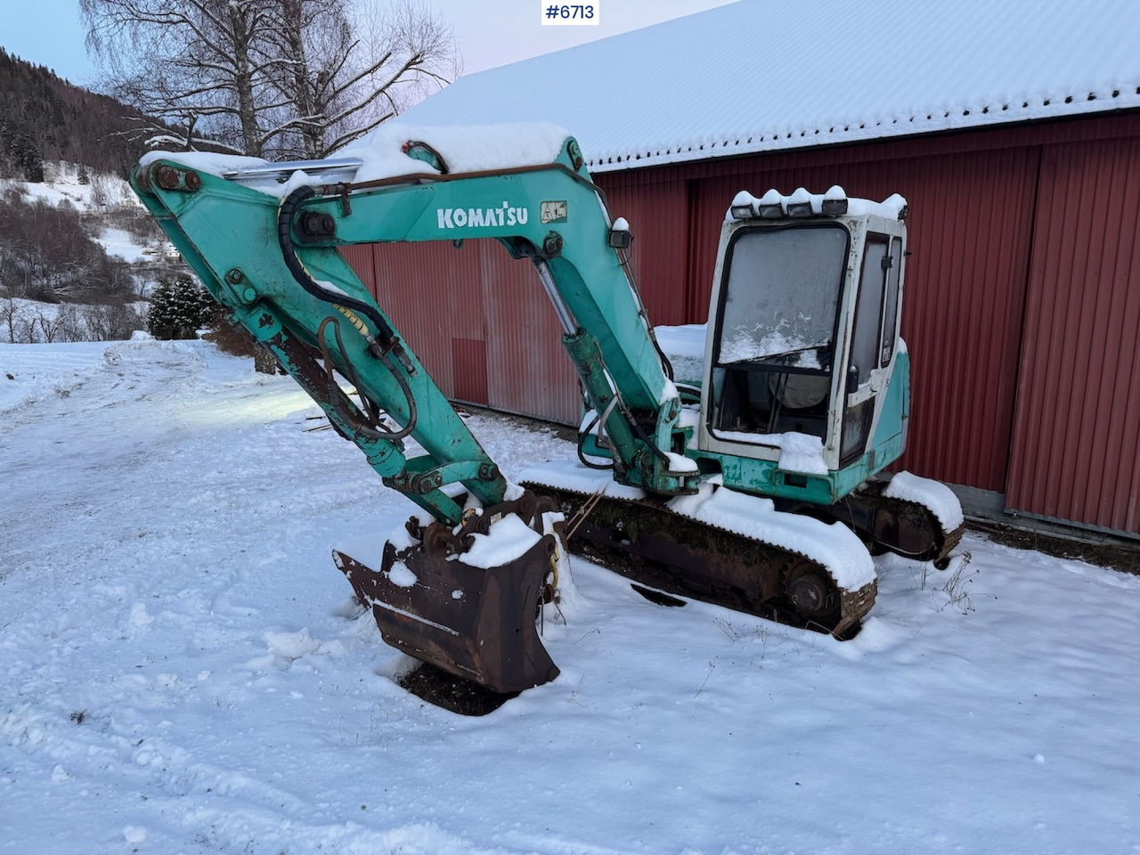 1994 Komatsu PC 95 w/ 2 buckets. - Koparka: zdjęcie 5 1994 Komatsu PC 95 w/ 2 buckets. - Koparka: zdjęcie 5
