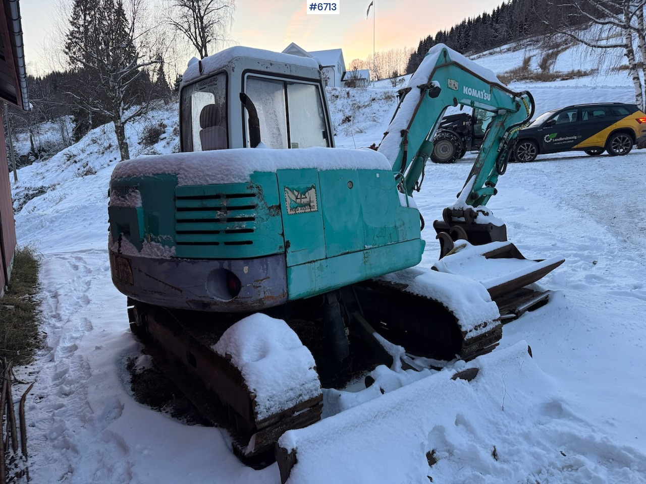 1994 Komatsu PC 95 w/ 2 buckets. - Koparka: zdjęcie 3 1994 Komatsu PC 95 w/ 2 buckets. - Koparka: zdjęcie 3