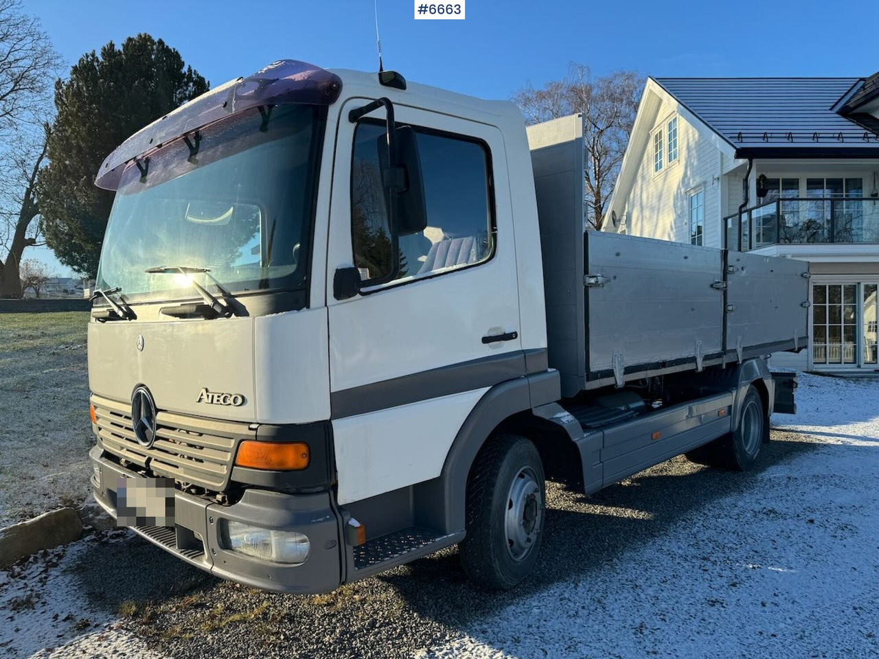 1999 Mercedes Atego 4x2 Tippbil. 173 000 km! - Przyczepa platforma/ Skrzyniowa: zdjęcie 1 1999 Mercedes Atego 4x2 Tippbil. 173 000 km! - Przyczepa platforma/ Skrzyniowa: zdjęcie 1