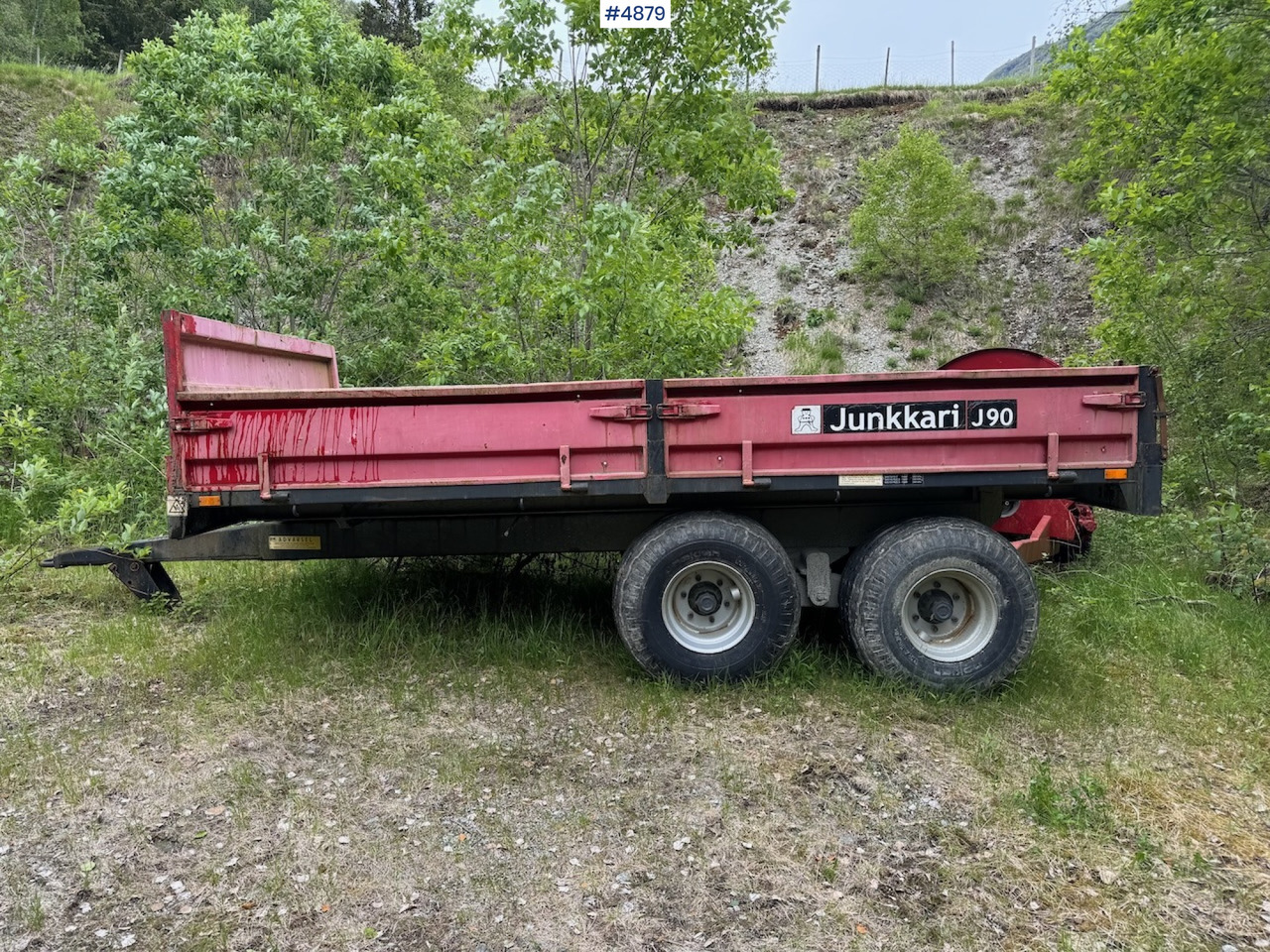 2005 Junkkari J90 - Przyczepa rolnicza: zdjęcie 2 2005 Junkkari J90 - Przyczepa rolnicza: zdjęcie 2