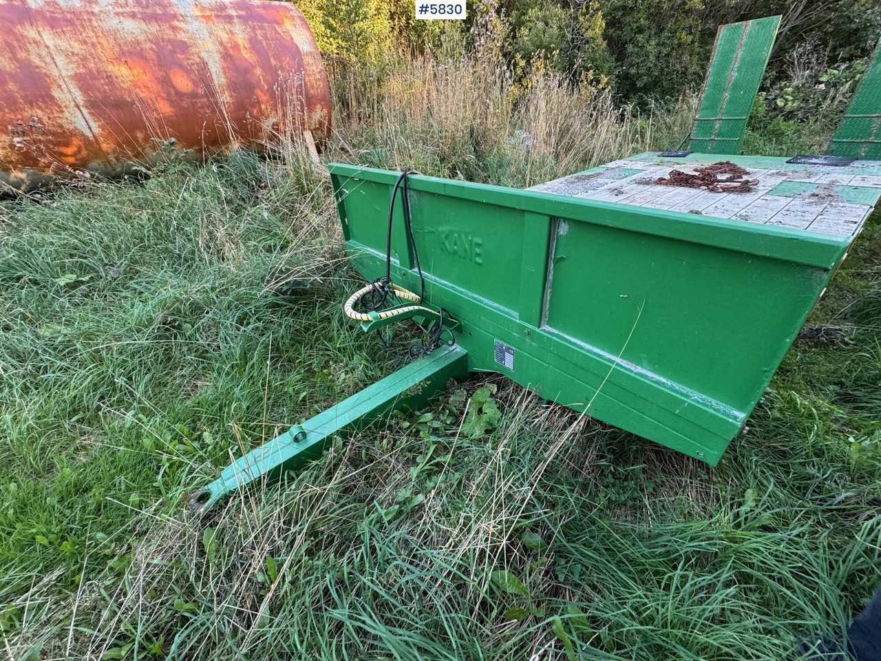 2005 Kane machine trailer - Przyczepa niskopodwoziowa: zdjęcie 2 2005 Kane machine trailer - Przyczepa niskopodwoziowa: zdjęcie 2