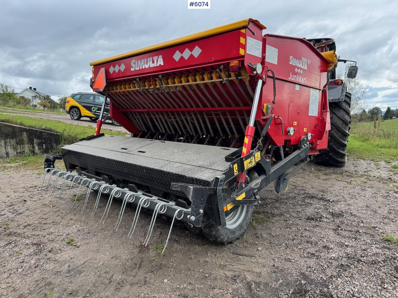2012 Junkkari Simulta 3000 ST combination seed drill. - Agregat uprawowo-siewny: zdjęcie 1 2012 Junkkari Simulta 3000 ST combination seed drill. - Agregat uprawowo-siewny: zdjęcie 1