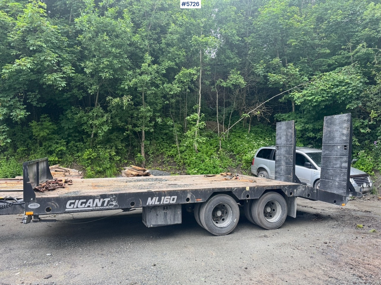 2023 Gigant ML-160 Machine trailer for tractor. - Przyczepa niskopodwoziowa: zdjęcie 2 2023 Gigant ML-160 Machine trailer for tractor. - Przyczepa niskopodwoziowa: zdjęcie 2