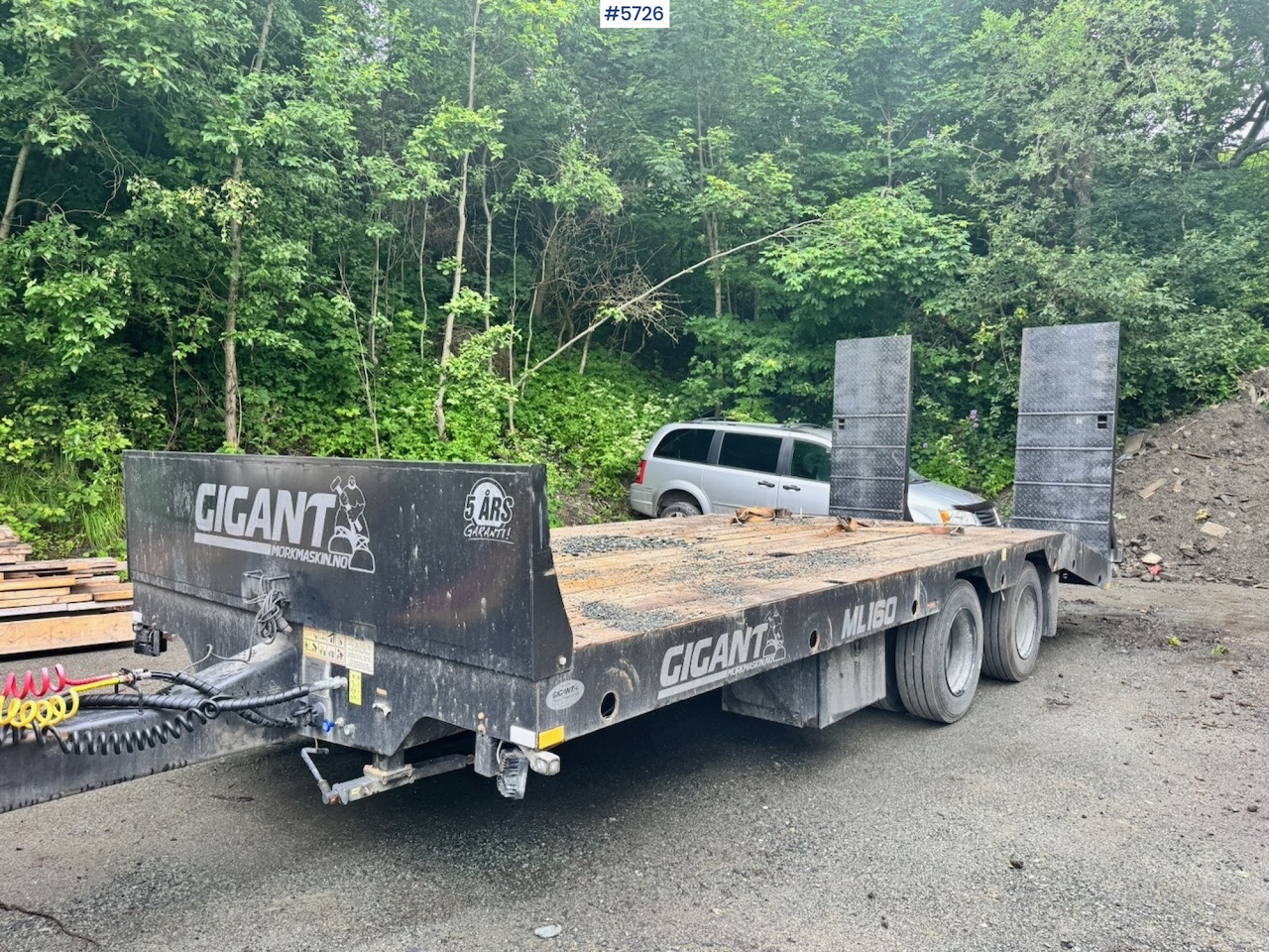 2023 Gigant ML-160 Machine trailer for tractor. - Przyczepa niskopodwoziowa: zdjęcie 1 2023 Gigant ML-160 Machine trailer for tractor. - Przyczepa niskopodwoziowa: zdjęcie 1