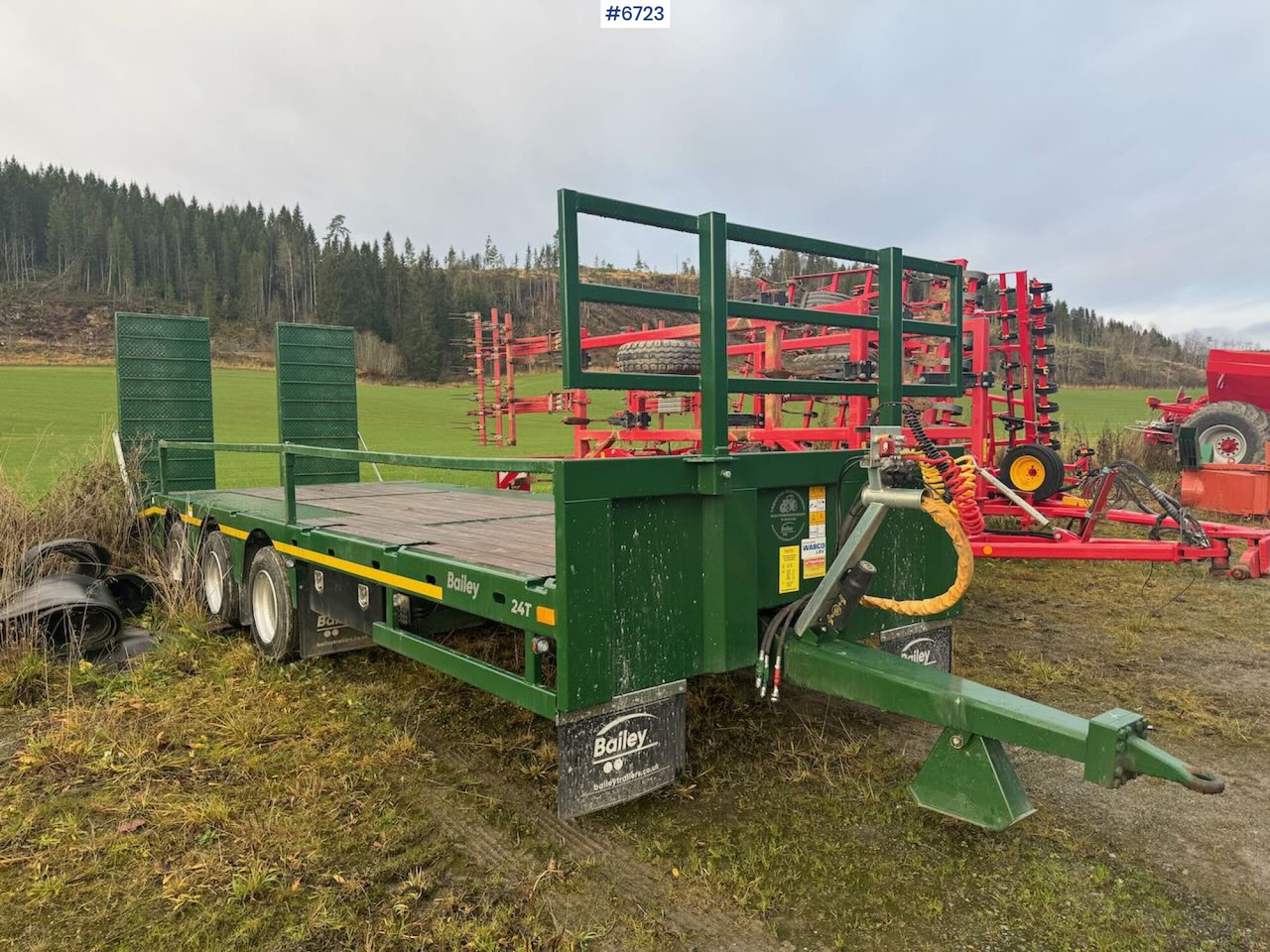 2025 Bailey 24T 2025 Bailey 24T Machine Trailer - Przyczepa niskopodwoziowa: zdjęcie 1 2025 Bailey 24T 2025 Bailey 24T Machine Trailer - Przyczepa niskopodwoziowa: zdjęcie 1
