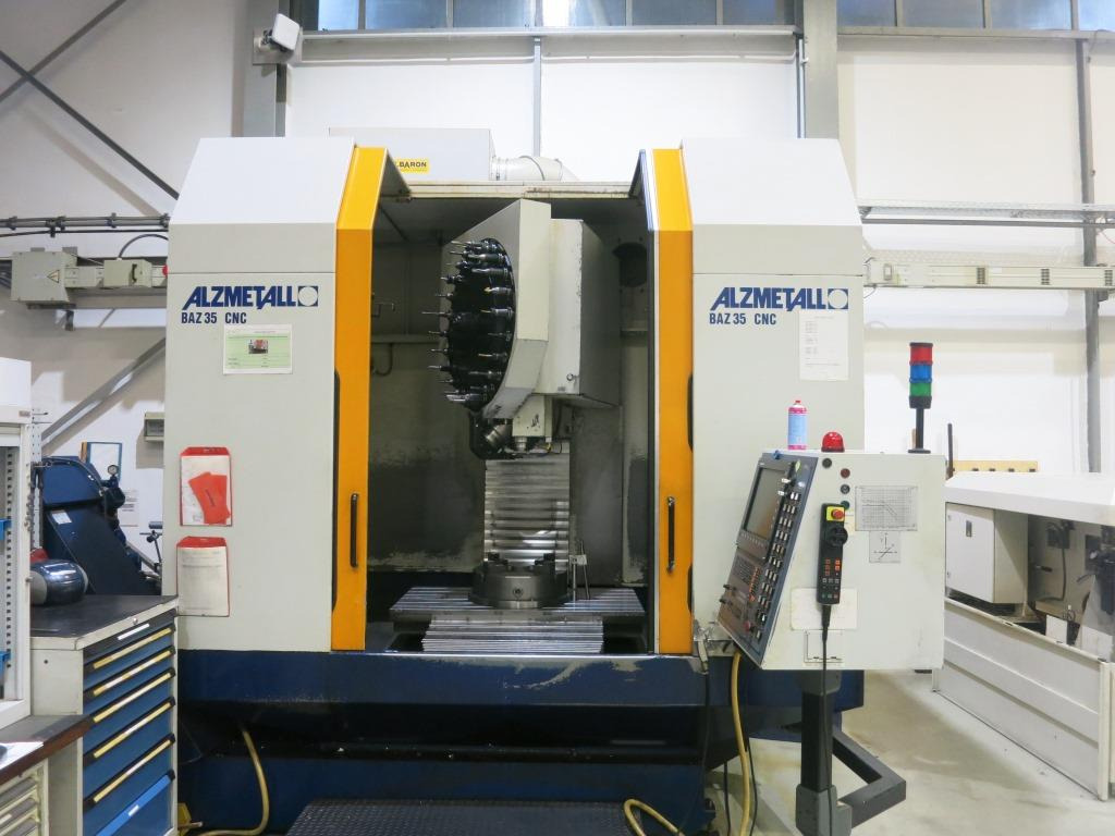 ALZMETALL BAZ 35 CNC - Centrum obróbcze CNC: zdjęcie 1 ALZMETALL BAZ 35 CNC - Centrum obróbcze CNC: zdjęcie 1