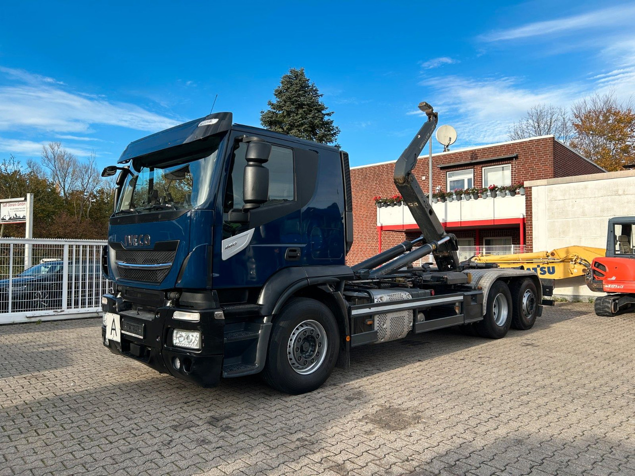 Iveco 460 Stralis MEILLER Abroller mit LIft-Lenkachse - Ciężarówka hakowiec: zdjęcie 3 Iveco 460 Stralis MEILLER Abroller mit LIft-Lenkachse - Ciężarówka hakowiec: zdjęcie 3