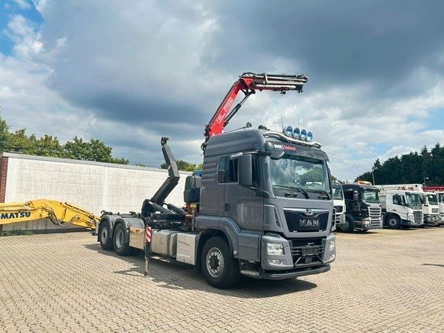 Ciężarówka hakowiec, Samochod ciężarowy z HDS MAN 26.500 Abroller + Fassi F125A Kran 6x2-4 Allrad MAN 26.500 Abroller + Fassi F125A Kran 6x2-4 Allrad: zdjęcie 11 Ciężarówka hakowiec, Samochod ciężarowy z HDS MAN 26.500 Abroller + Fassi F125A Kran 6x2-4 Allrad MAN 26.500 Abroller + Fassi F125A Kran 6x2-4 Allrad: zdjęcie 11