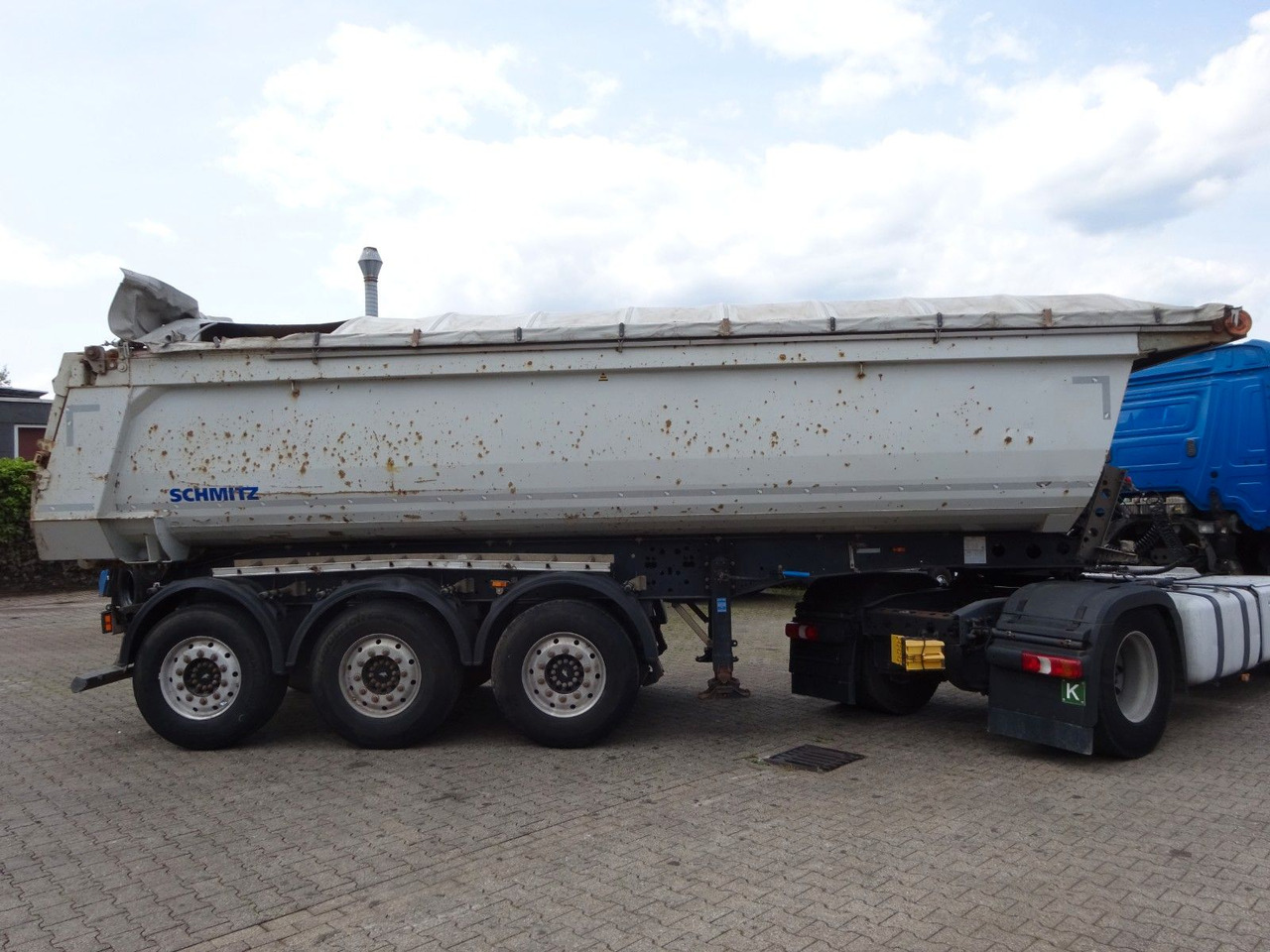 Schmitz Cargobull SGF S3 Kipp Auflieger Mulde mit 3 Achsen - Naczepa wywrotka: zdjęcie 1 Schmitz Cargobull SGF S3 Kipp Auflieger Mulde mit 3 Achsen - Naczepa wywrotka: zdjęcie 1