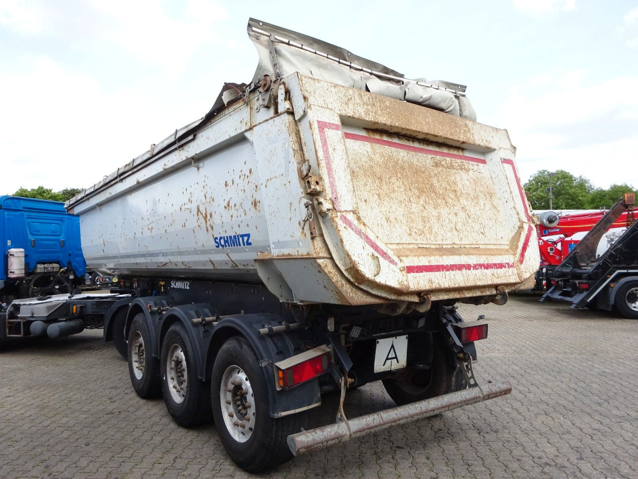 Schmitz Cargobull SGF S3 Kipp Auflieger Mulde mit 3 Achsen - Naczepa wywrotka: zdjęcie 3 Schmitz Cargobull SGF S3 Kipp Auflieger Mulde mit 3 Achsen - Naczepa wywrotka: zdjęcie 3