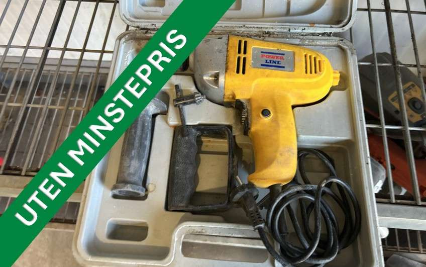 Drill fra fra Power Line (Uten minstepris) - Wyposażenie garażu/ Warsztatów: zdjęcie 1 Drill fra fra Power Line (Uten minstepris) - Wyposażenie garażu/ Warsztatów: zdjęcie 1