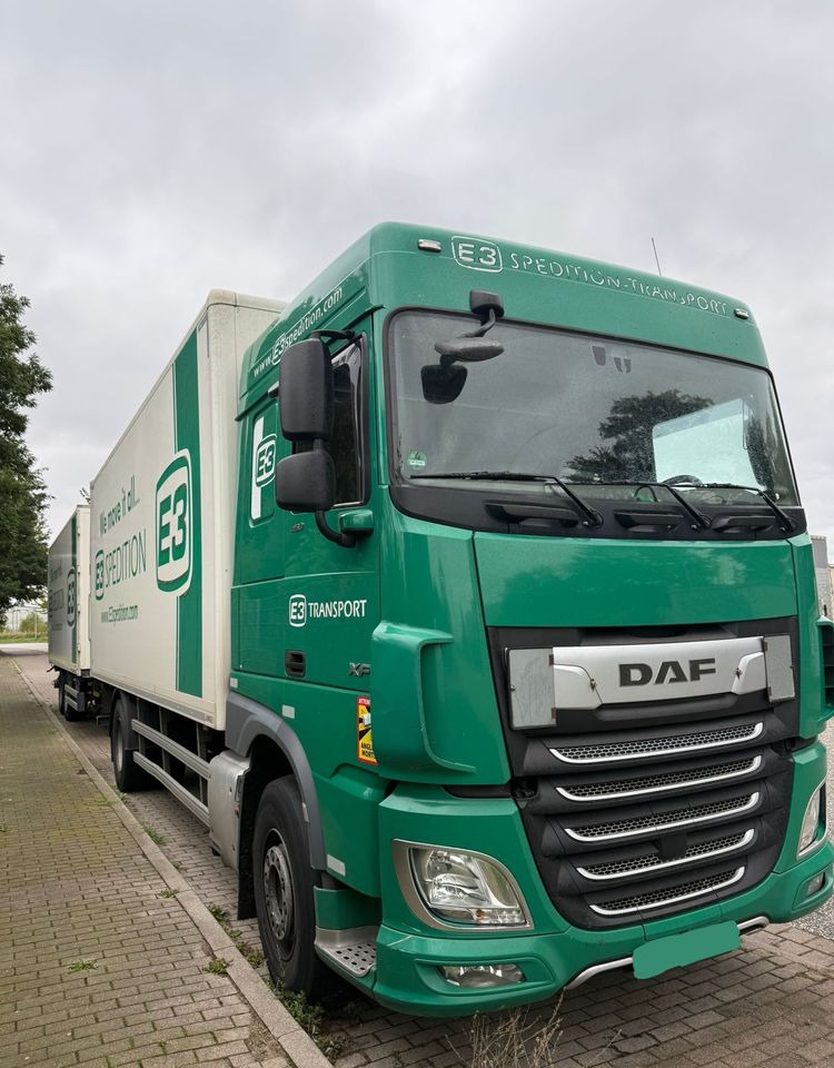 DAF XF ZESTAW TANDEM 2021 ORYGINALNY PRZEBIEG z Niemiec / PRZEJAZDOWY Z WINDĄ / - Samochód ciężarowy furgon: zdjęcie 3 DAF XF ZESTAW TANDEM 2021 ORYGINALNY PRZEBIEG z Niemiec / PRZEJAZDOWY Z WINDĄ / - Samochód ciężarowy furgon: zdjęcie 3
