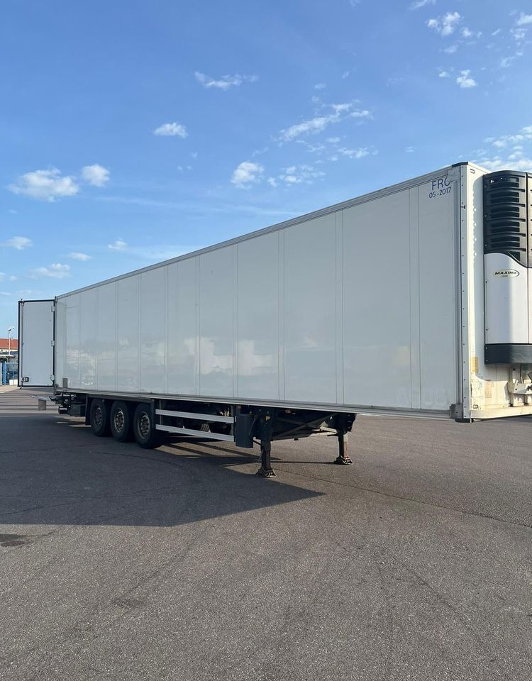 Schmitz Cargobull CARRIER MAXIMA 1300 / WINDA / DOPPEL STOCK / ŚCIANA GRODZIOWA / BELKI / PODNOSZONA OŚ / z Niemiec / TOP STAN 2011/ CARRIER CHŁODNIA CHLODNIA LODÓWKA PODWÓJNY ZAŁADUNEK PIĘTROWA - Naczepa chłodnia: zdjęcie 1 Schmitz Cargobull CARRIER MAXIMA 1300 / WINDA / DOPPEL STOCK / ŚCIANA GRODZIOWA / BELKI / PODNOSZONA OŚ / z Niemiec / TOP STAN 2011/ CARRIER CHŁODNIA CHLODNIA LODÓWKA PODWÓJNY ZAŁADUNEK PIĘTROWA - Naczepa chłodnia: zdjęcie 1