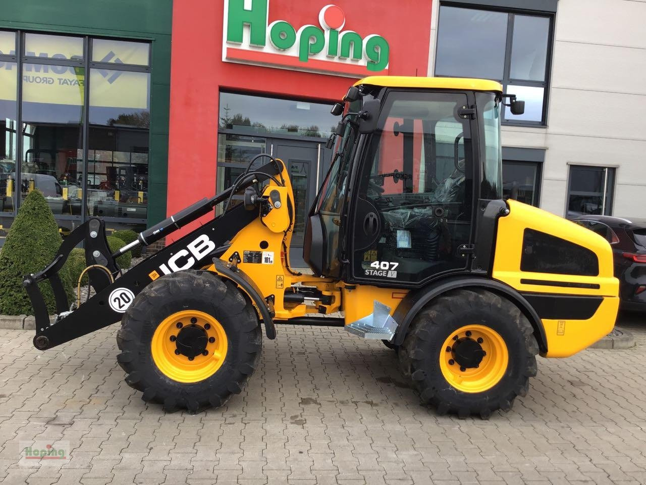 JCB 407 - Ładowarka kołowa: zdjęcie 1 JCB 407 - Ładowarka kołowa: zdjęcie 1