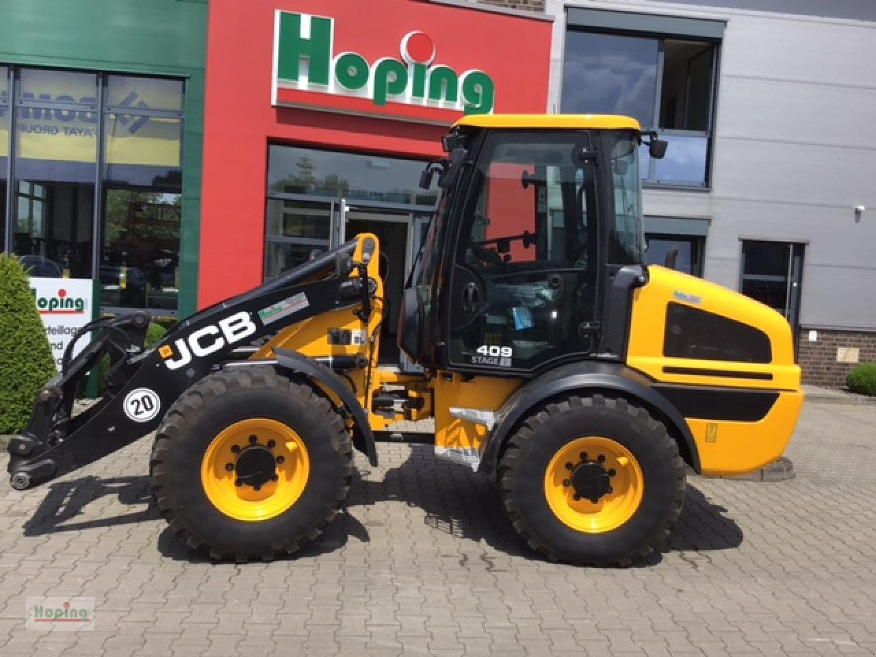 JCB 409 - Ładowarka kołowa: zdjęcie 1 JCB 409 - Ładowarka kołowa: zdjęcie 1