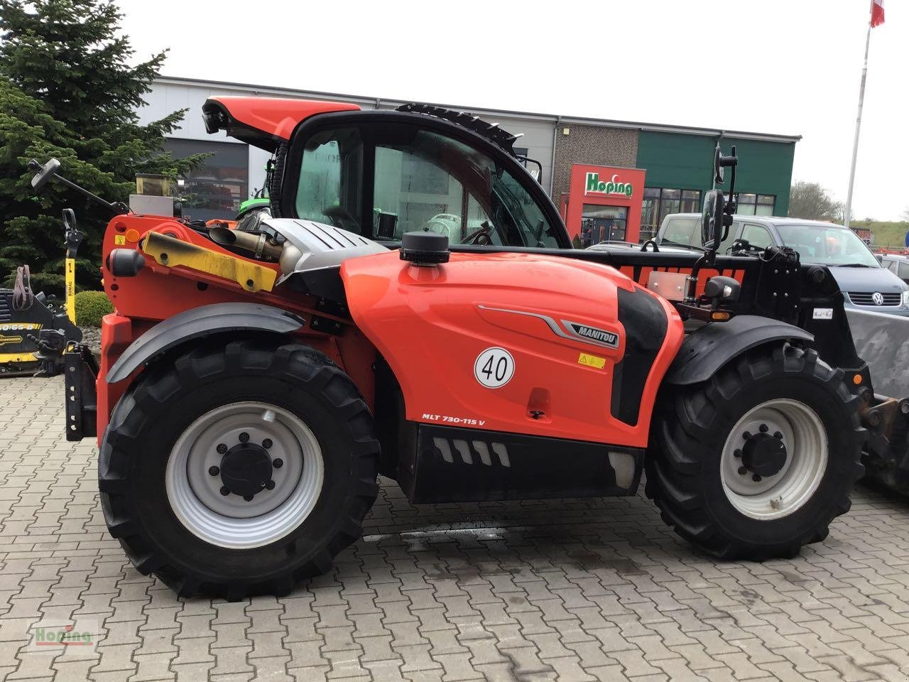 Manitou MLT 730 115V - Ładowarka teleskopowa: zdjęcie 5 Manitou MLT 730 115V - Ładowarka teleskopowa: zdjęcie 5