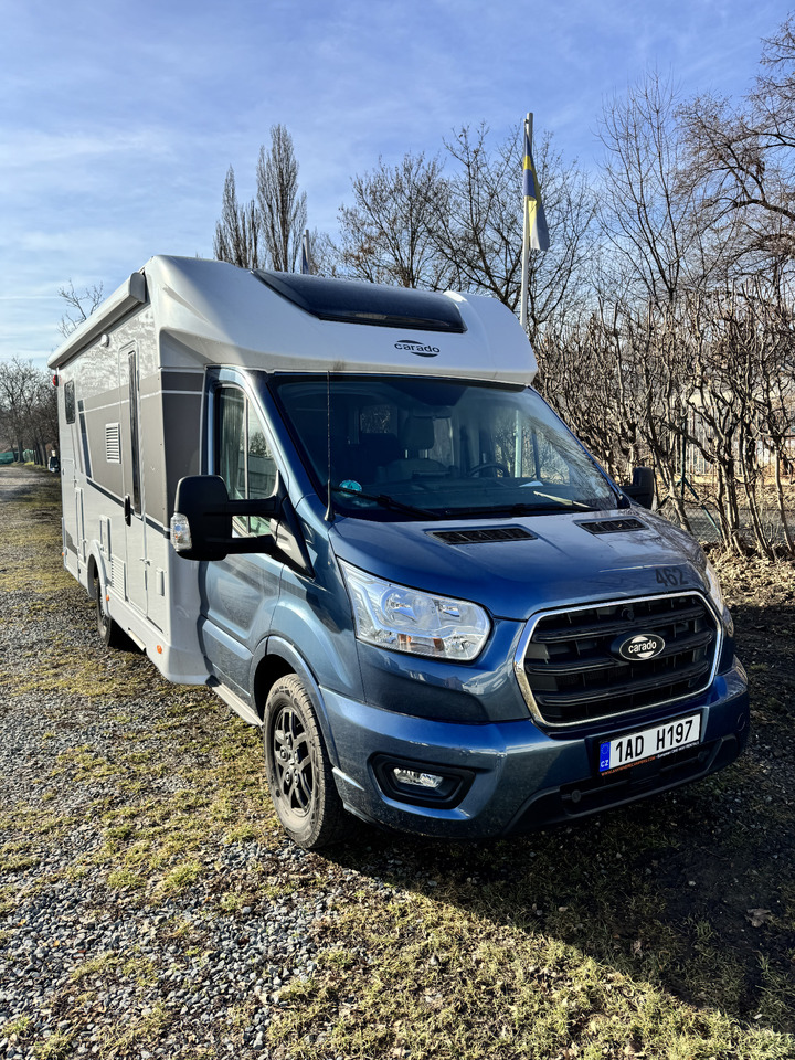 CARADO T447 pro+ , AC DOMETIC , camera, awning, radio, ALU, LPG, spare tire - Kamper półintegra: zdjęcie 2 CARADO T447 pro+ , AC DOMETIC , camera, awning, radio, ALU, LPG, spare tire - Kamper półintegra: zdjęcie 2