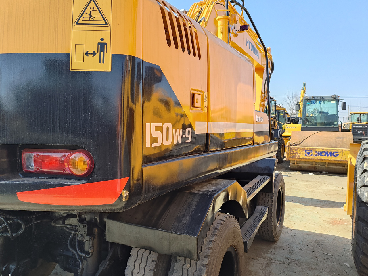 Koparka kołowa Hyundai R150W-9: zdjęcie 8 Koparka kołowa Hyundai R150W-9: zdjęcie 8