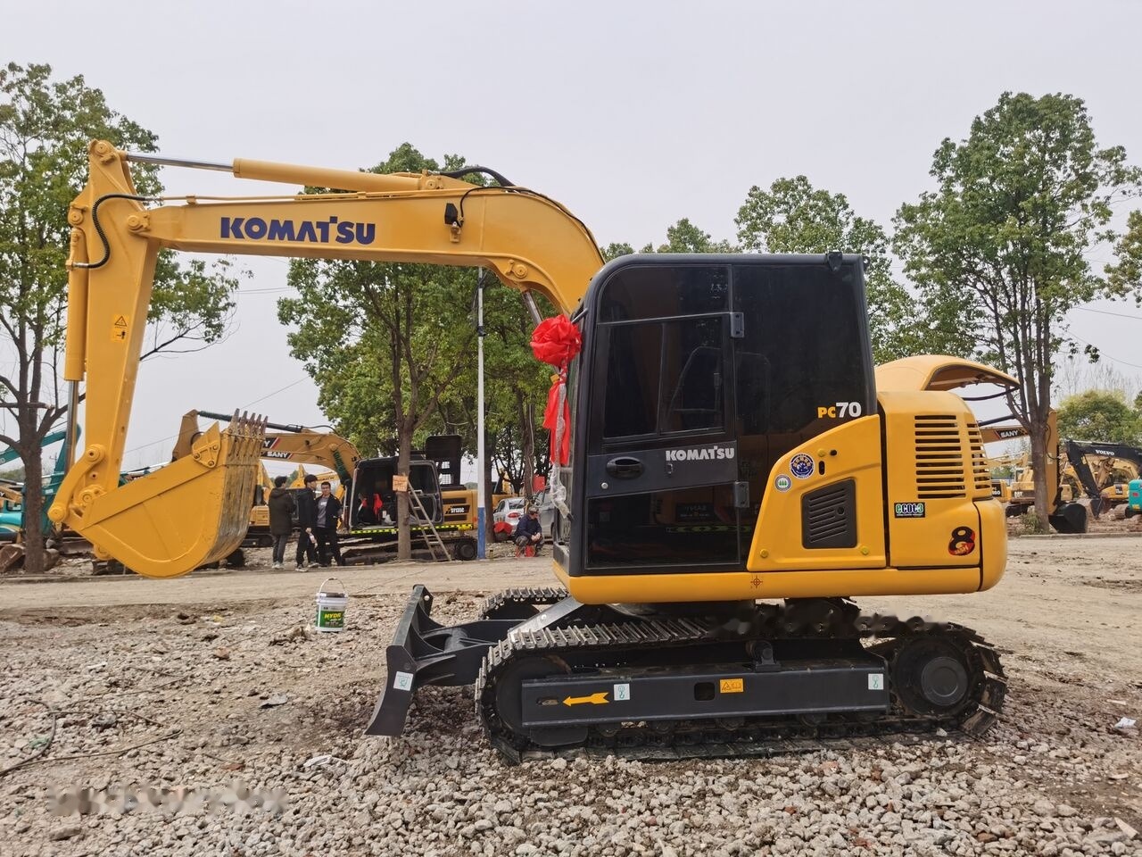 Komatsu PC70-8 - Koparka gąsienicowa: zdjęcie 4 Komatsu PC70-8 - Koparka gąsienicowa: zdjęcie 4