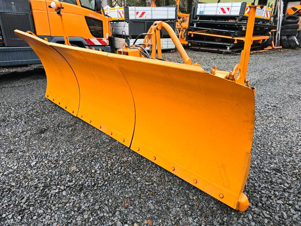 Schmidt MF 2.4 3m. Schneeschieber Schneeschild Winterdienst Räumschild Schneepflug passend für Traktor Unimog 405 UGE UGN Fronthydraulik - Pług do śniegu: zdjęcie 5 Schmidt MF 2.4 3m. Schneeschieber Schneeschild Winterdienst Räumschild Schneepflug passend für Traktor Unimog 405 UGE UGN Fronthydraulik - Pług do śniegu: zdjęcie 5