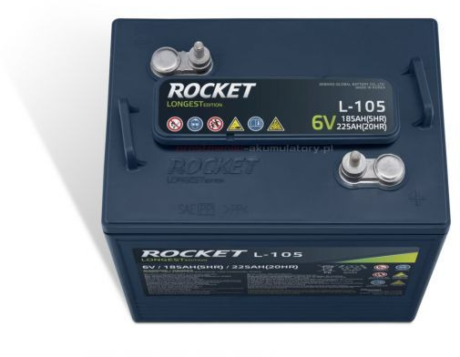 Akumulator trakcyjny 6V 225Ah - Bateria do Podnośników koszowych: zdjęcie 3 Akumulator trakcyjny 6V 225Ah - Bateria do Podnośników koszowych: zdjęcie 3