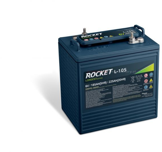 Akumulator trakcyjny 6V 225Ah - Bateria do Podnośników koszowych: zdjęcie 2 Akumulator trakcyjny 6V 225Ah - Bateria do Podnośników koszowych: zdjęcie 2