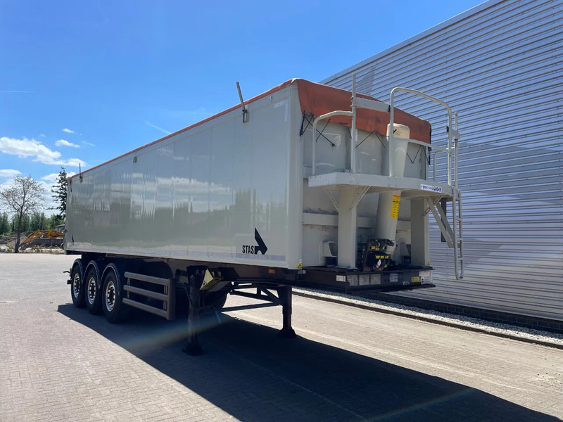 Stas 300 CX / FULL ALUMINIUM / 48M3 / APK - TUV NOVEMBER 2025 / SAF AXLES / DICS BRAKES / RVS FLOOR / - Naczepa wywrotka: zdjęcie 1 Stas 300 CX / FULL ALUMINIUM / 48M3 / APK - TUV NOVEMBER 2025 / SAF AXLES / DICS BRAKES / RVS FLOOR / - Naczepa wywrotka: zdjęcie 1