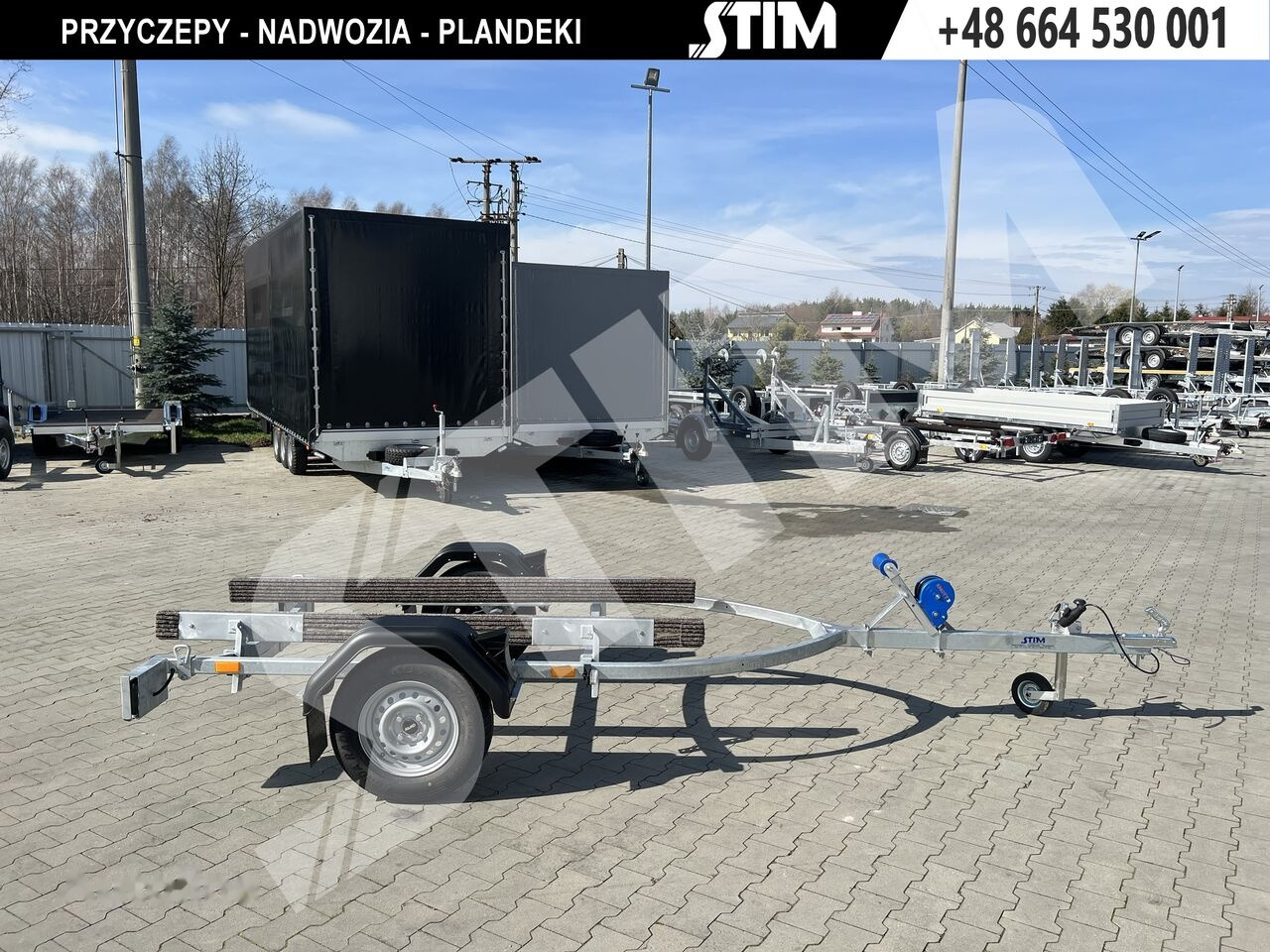 Stim L11-SW/075O - Przyczepa samochodowa: zdjęcie 4 Stim L11-SW/075O - Przyczepa samochodowa: zdjęcie 4