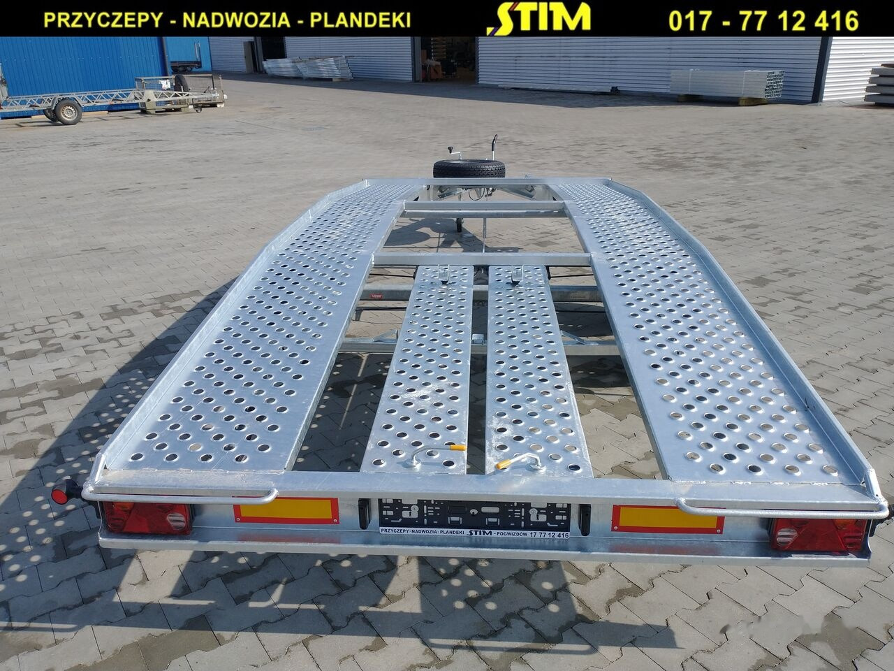 Stim L22 - Przyczepa do przewozu samochodów: zdjęcie 3 Stim L22 - Przyczepa do przewozu samochodów: zdjęcie 3