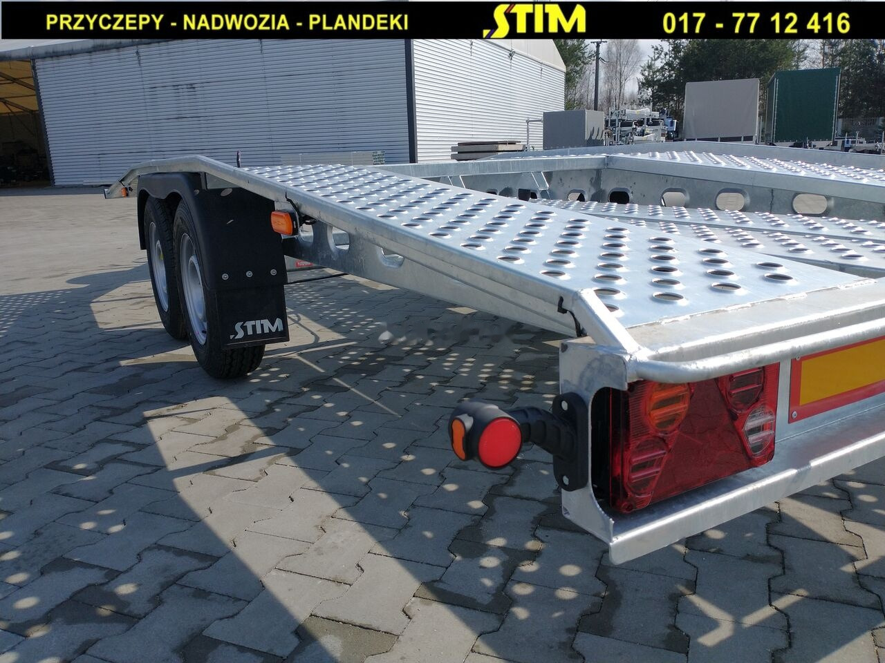 Stim L22 - Przyczepa do przewozu samochodów: zdjęcie 4 Stim L22 - Przyczepa do przewozu samochodów: zdjęcie 4