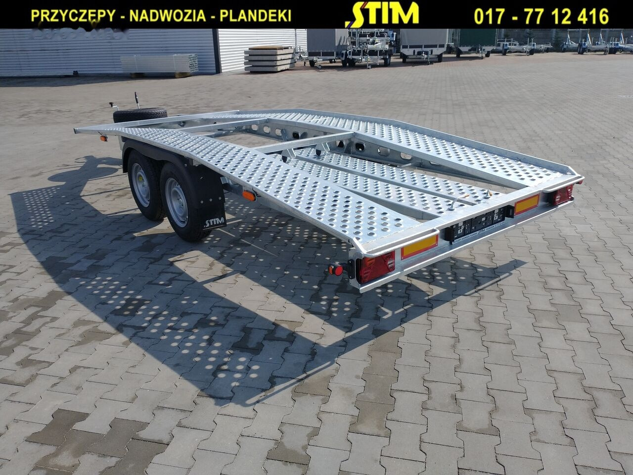 Stim L22 - Przyczepa do przewozu samochodów: zdjęcie 5 Stim L22 - Przyczepa do przewozu samochodów: zdjęcie 5