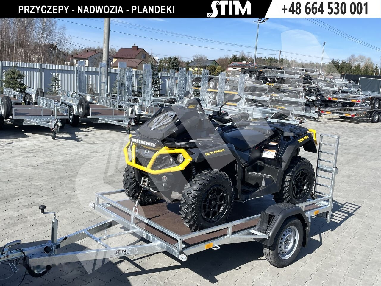 Stim S11-QT/750 - Przyczepa samochodowa: zdjęcie 4 Stim S11-QT/750 - Przyczepa samochodowa: zdjęcie 4