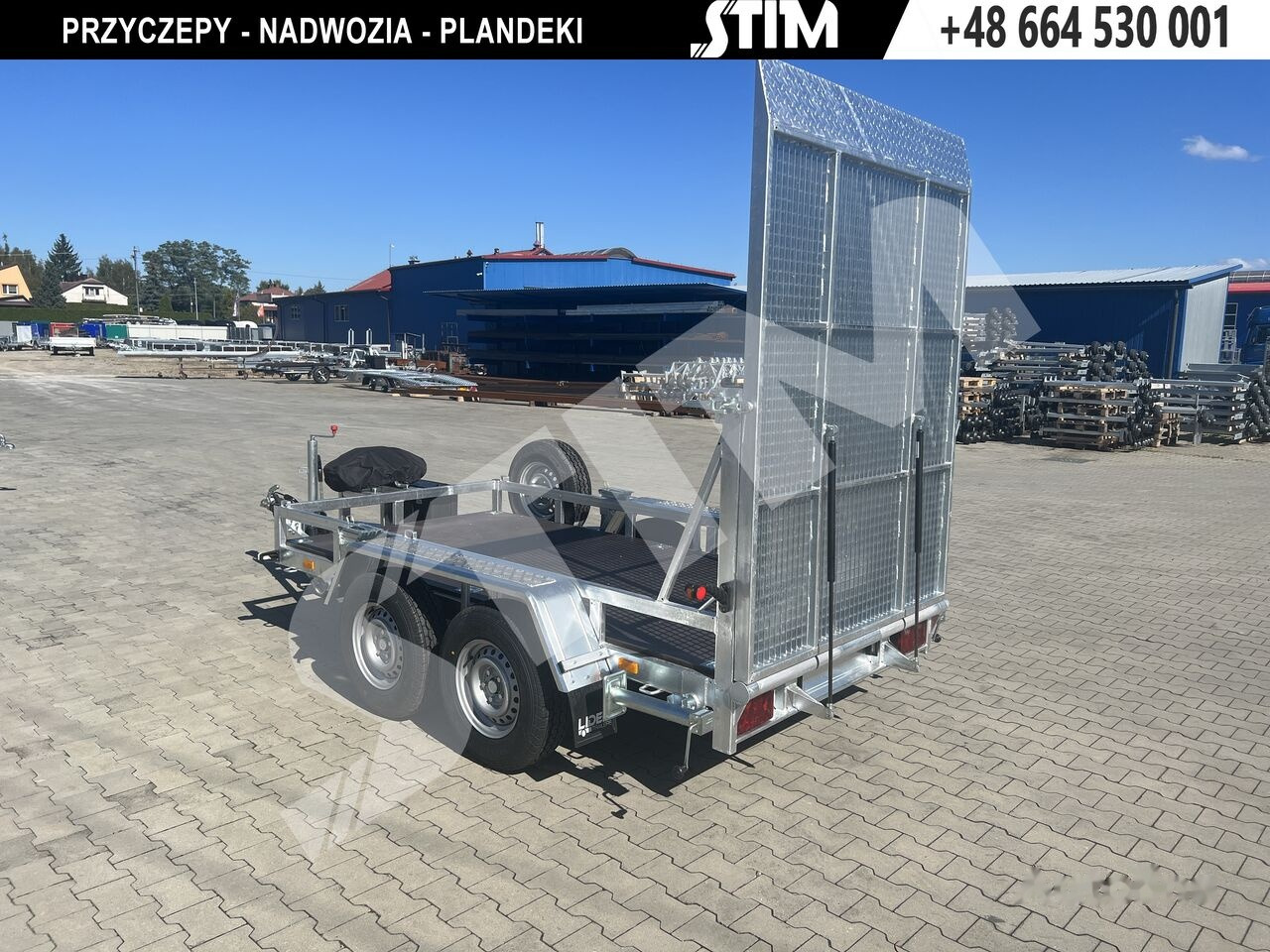 Stim S22/KP-KN/30-35 + wciągarka elektryczna - Przyczepa do transportu maszyn: zdjęcie 3 Stim S22/KP-KN/30-35 + wciągarka elektryczna - Przyczepa do transportu maszyn: zdjęcie 3