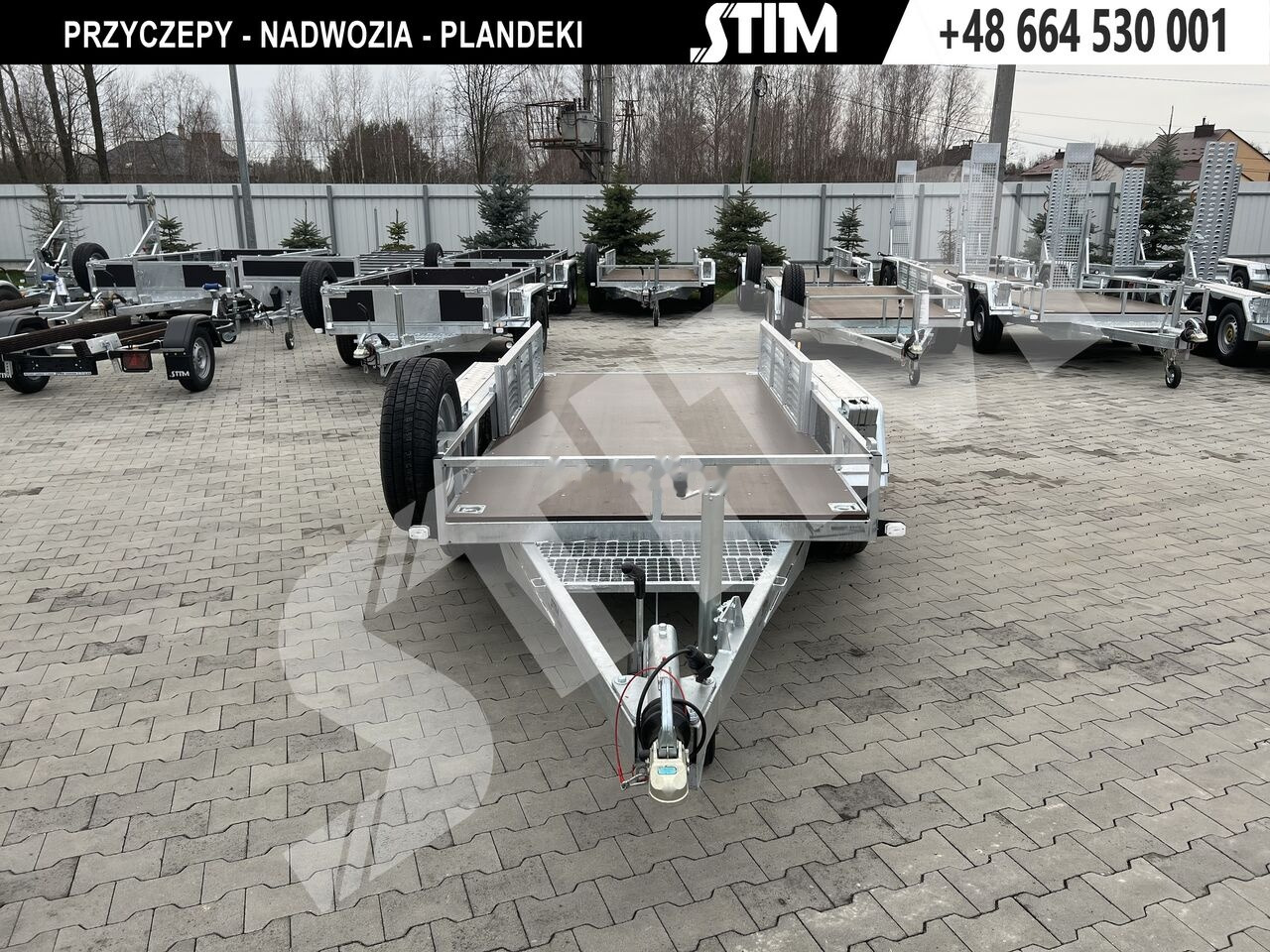 Stim S22/KP-ST/30-27 - Przyczepa do transportu maszyn: zdjęcie 3 Stim S22/KP-ST/30-27 - Przyczepa do transportu maszyn: zdjęcie 3