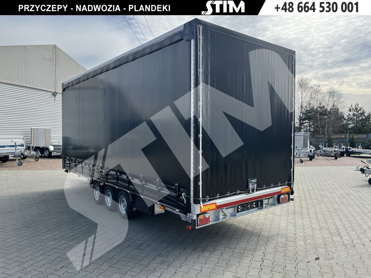 Stim S23/FR-1/35-6223 - Przyczepa z plandeką: zdjęcie 4 Stim S23/FR-1/35-6223 - Przyczepa z plandeką: zdjęcie 4