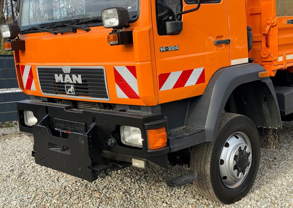 MAN * MAN 14-220 * Kiper Wywrotka Meiller * 4x4 * Zimowe Utrzymanie * Unimog * - Wywrotka: zdjęcie 4 MAN * MAN 14-220 * Kiper Wywrotka Meiller * 4x4 * Zimowe Utrzymanie * Unimog * - Wywrotka: zdjęcie 4