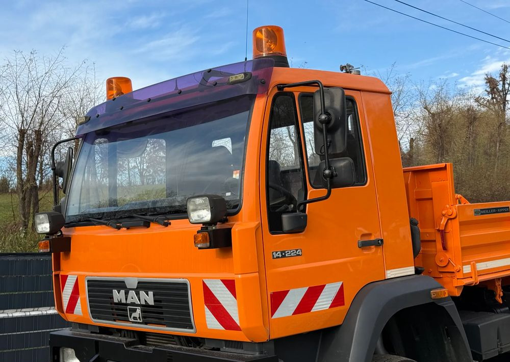 MAN * MAN 14-220 * Kiper Wywrotka Meiller * 4x4 * Zimowe Utrzymanie * Unimog * - Wywrotka: zdjęcie 5 MAN * MAN 14-220 * Kiper Wywrotka Meiller * 4x4 * Zimowe Utrzymanie * Unimog * - Wywrotka: zdjęcie 5