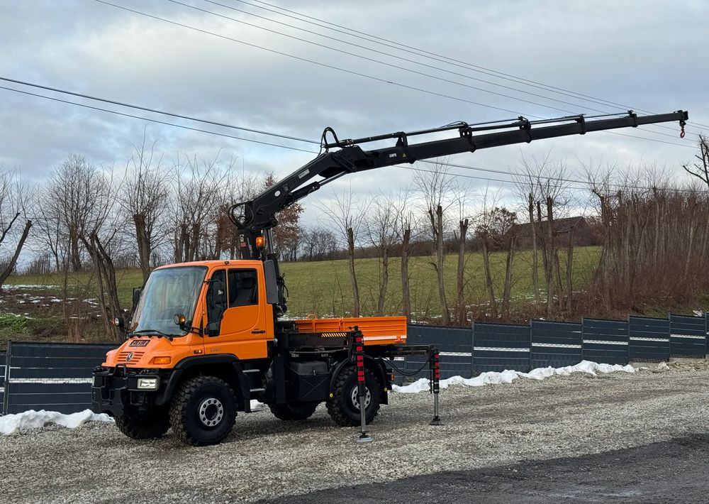Mercedes-Benz * Mercedes Unimog U 400 * HDS HIAB 166 * Specjalny * Energetyka * Kosz do HDS * Stan Idealny - Samochód ciężarowy skrzyniowy/ Platforma, Samochod ciężarowy z HDS: zdjęcie 1 Mercedes-Benz * Mercedes Unimog U 400 * HDS HIAB 166 * Specjalny * Energetyka * Kosz do HDS * Stan Idealny - Samochód ciężarowy skrzyniowy/ Platforma, Samochod ciężarowy z HDS: zdjęcie 1