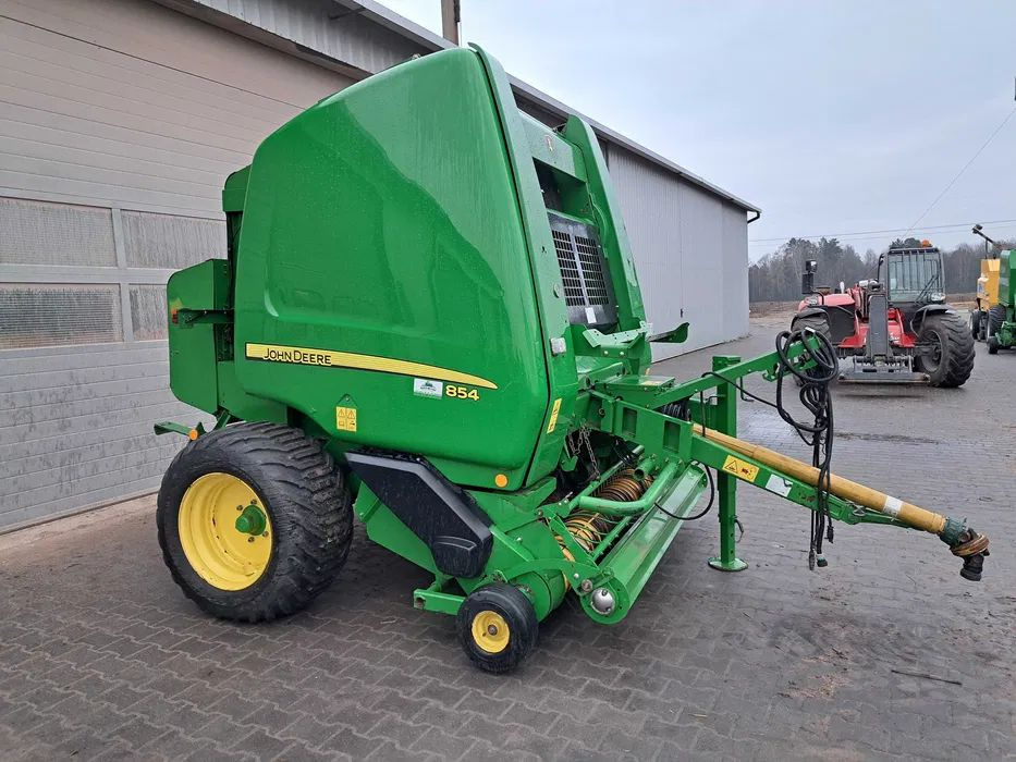 Prasa rolująca John Deere 854 - Prasa rolująca: zdjęcie 2 Prasa rolująca John Deere 854 - Prasa rolująca: zdjęcie 2