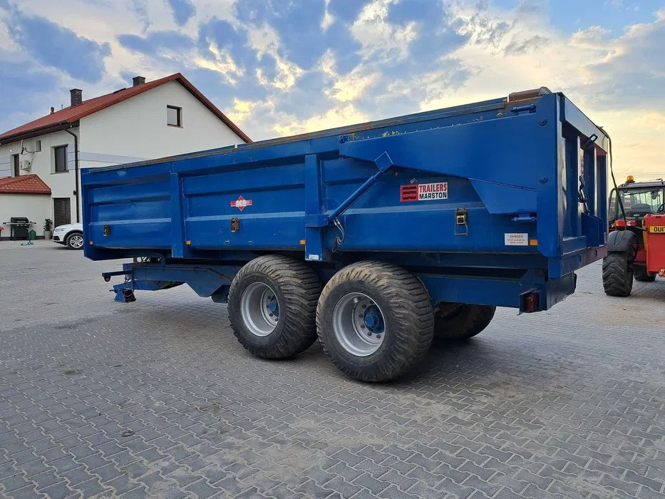 Przyczepa skorupowa Marston 14 ton - Przyczepa rolnicza: zdjęcie 4 Przyczepa skorupowa Marston 14 ton - Przyczepa rolnicza: zdjęcie 4