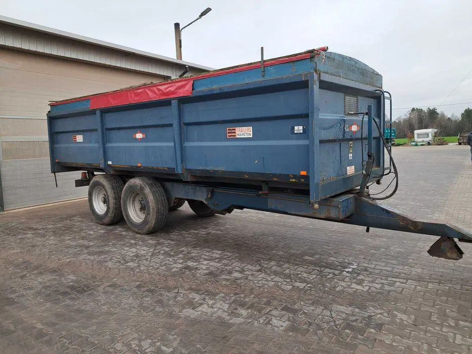 Przyczepa skorupowa Marston 14 ton - Przyczepa rolnicza: zdjęcie 3 Przyczepa skorupowa Marston 14 ton - Przyczepa rolnicza: zdjęcie 3